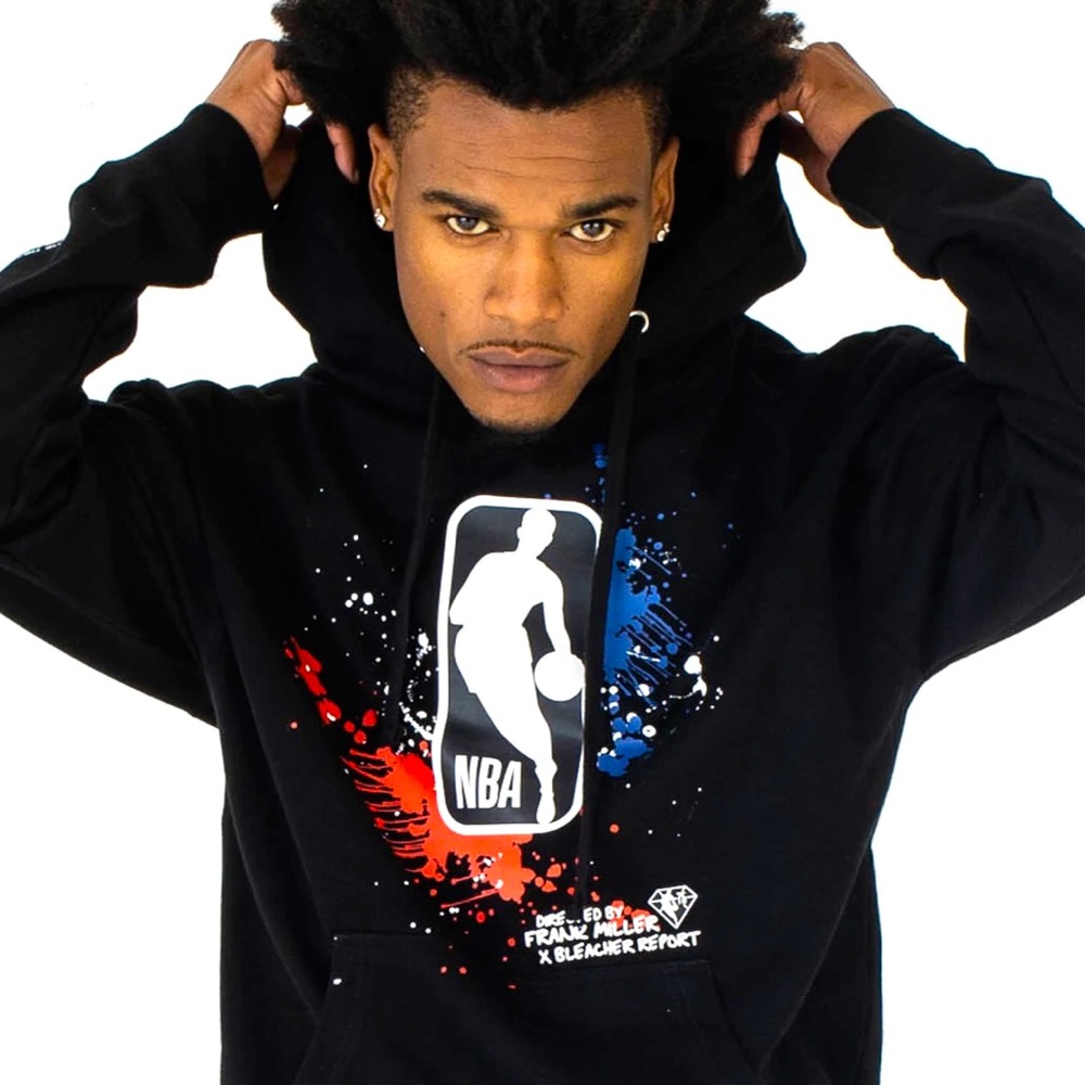 BLEACHER REPORT | NBA Frank Miller Hoodie NWT | Mens Medium